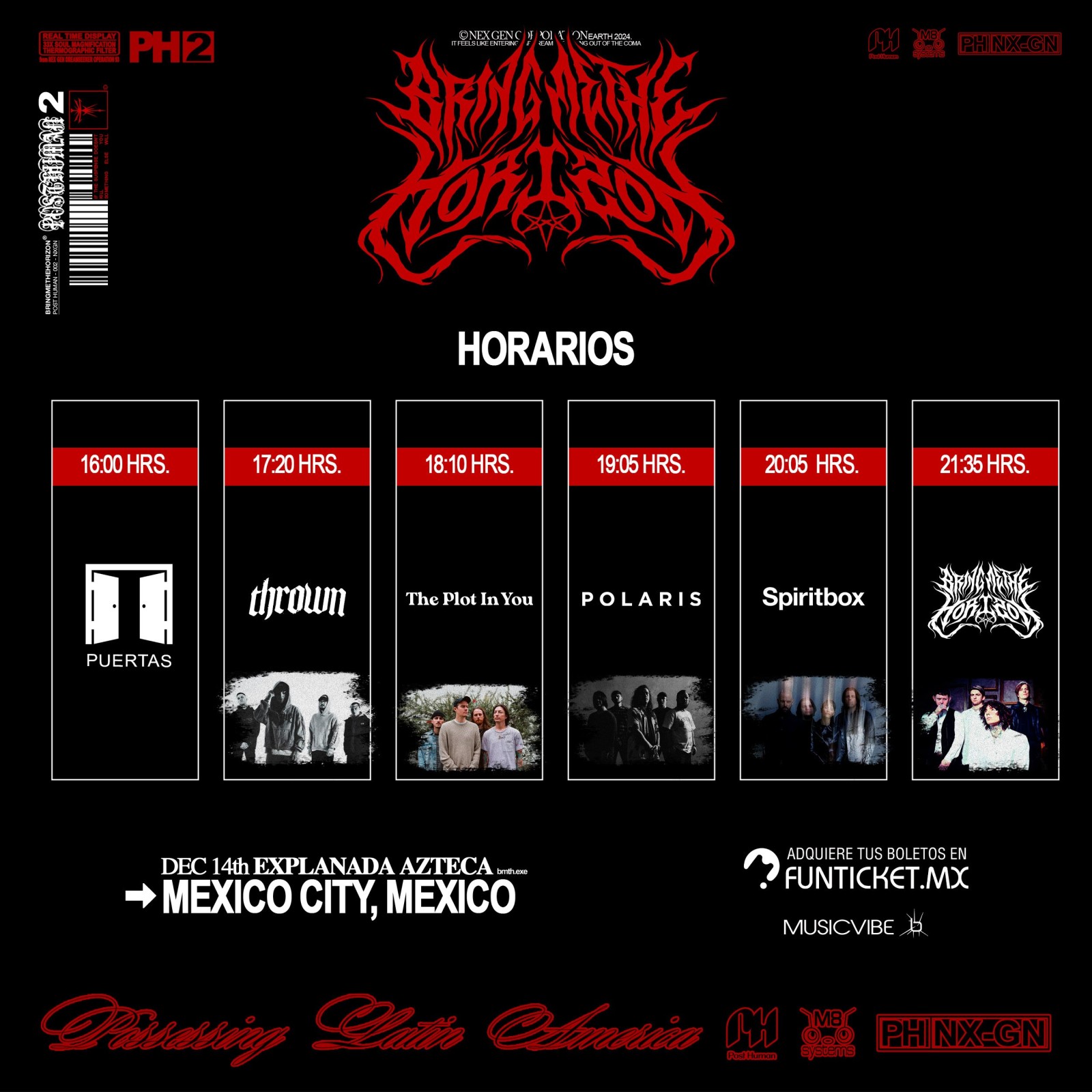 ¡Mañana recibiremos a Bring Me The Horizon en México! 1