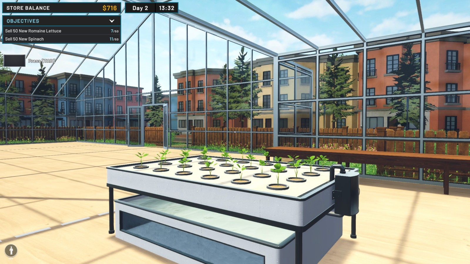 Hydroponics Farm & Store Simulator