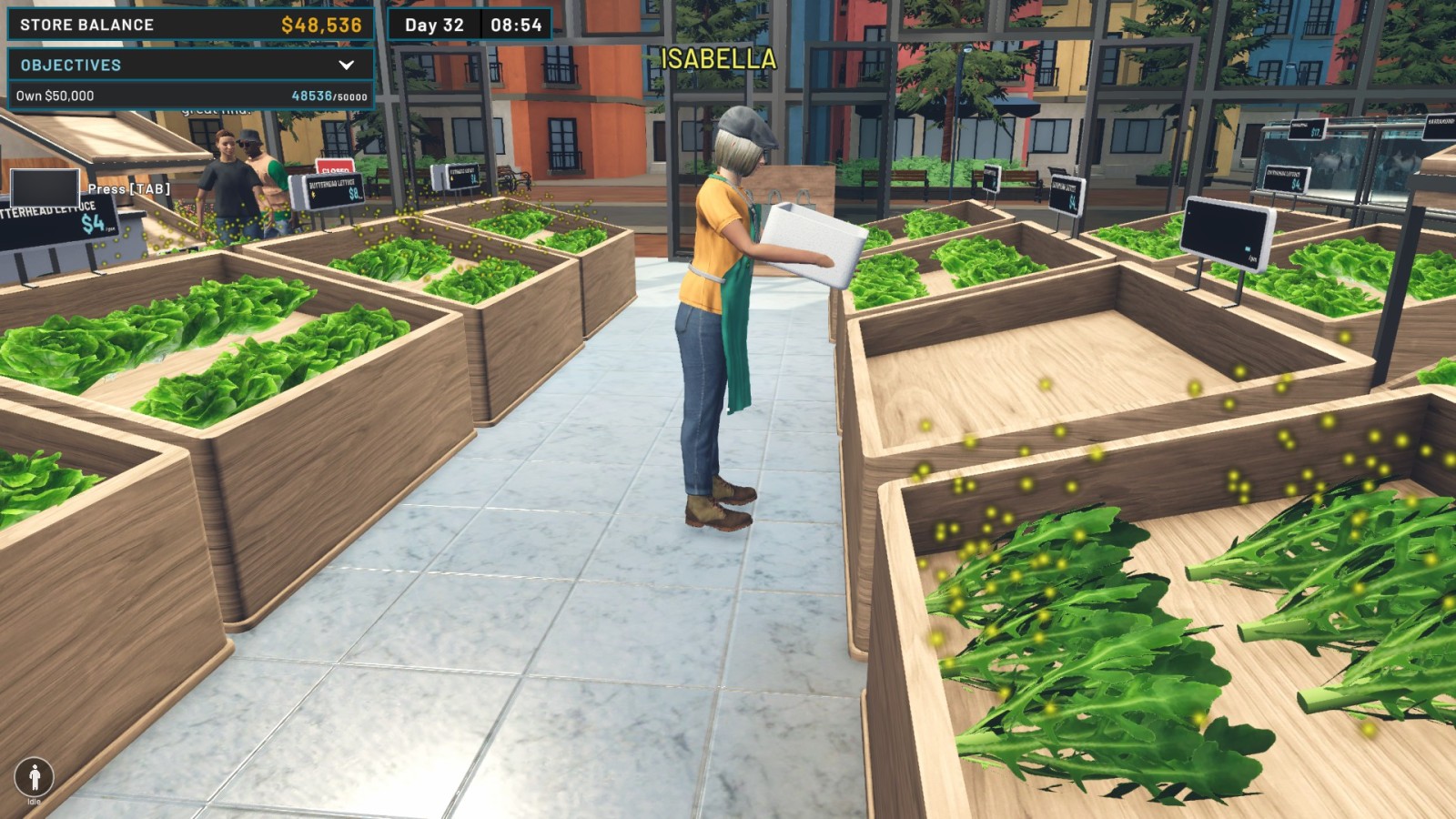 Hydroponics Farm & Store Simulator