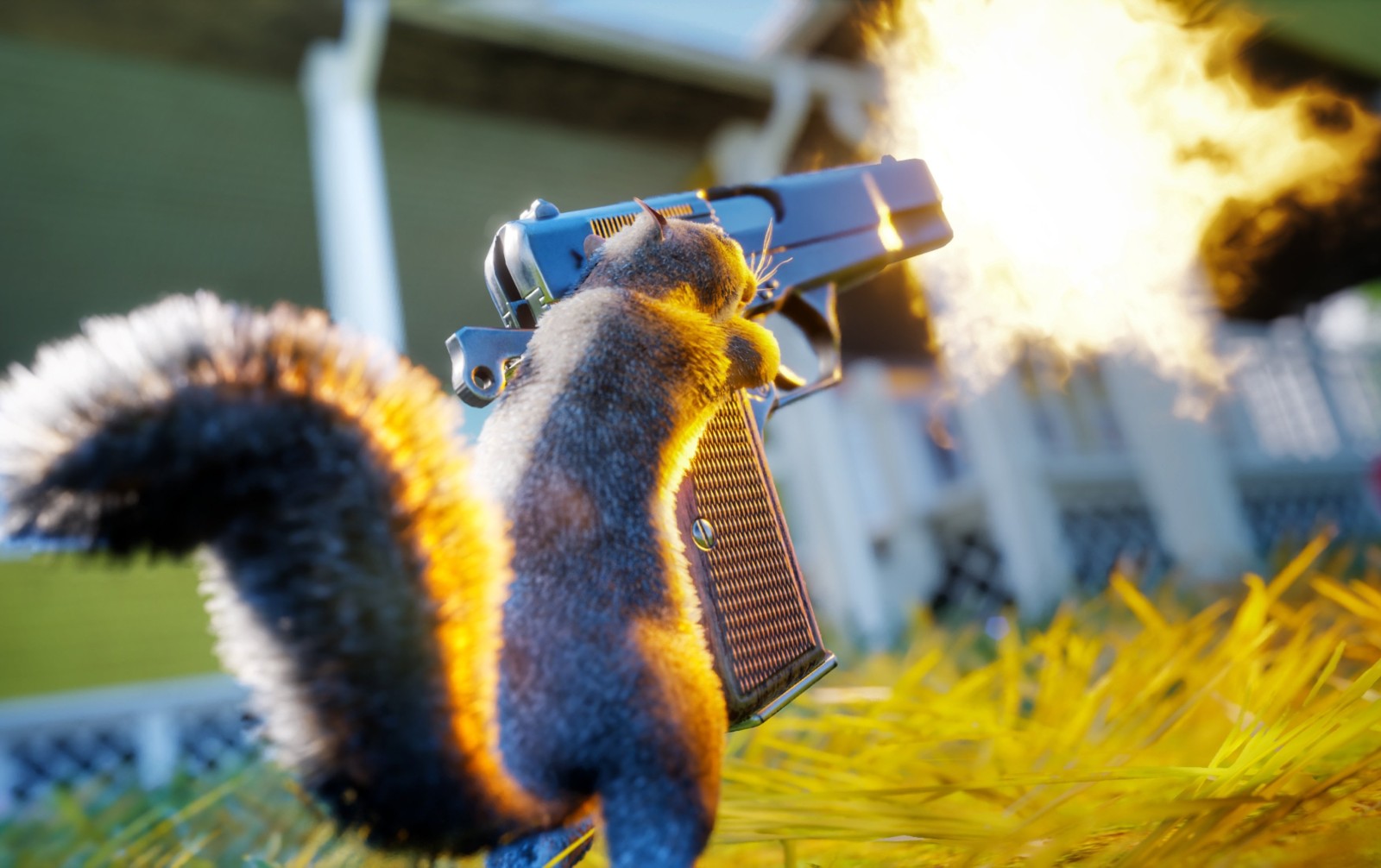 Squirrel with a Gun anuncia su llegada al Nintendo Switch 2 1 Squirrel With a Gun