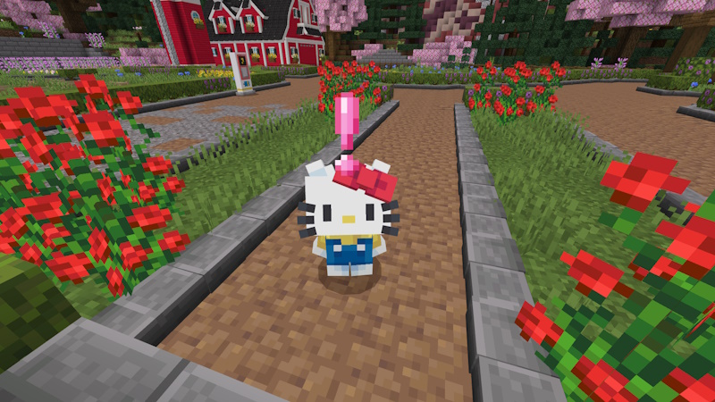 ¡Hello Kitty and Friends invaden Minecraft! 1