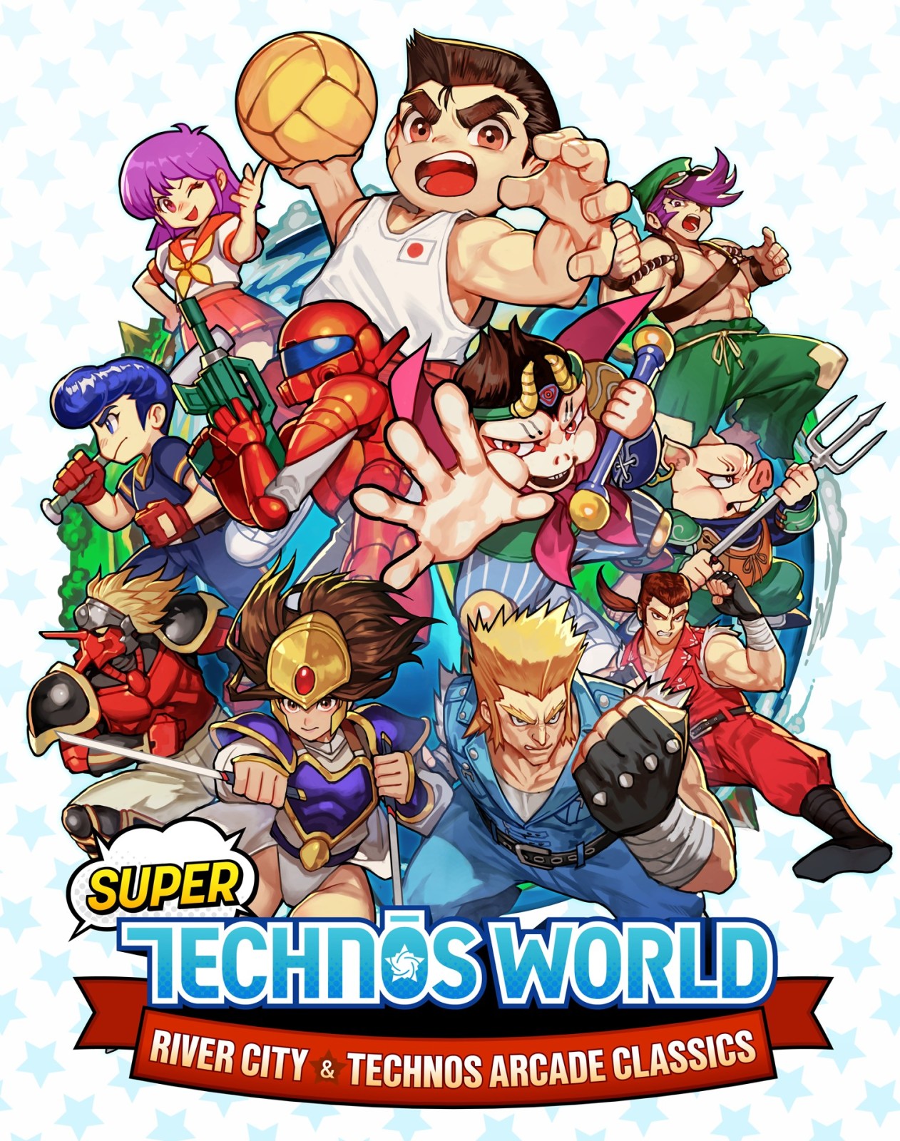 Arc System Works presenta Super Technos World: River City & Arcade Classics