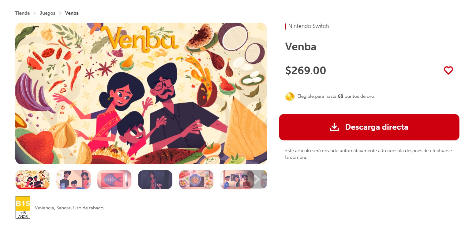 Reseña: Venba – Sabores que emigran, una historia de identidad y pertenencia (PC) 1