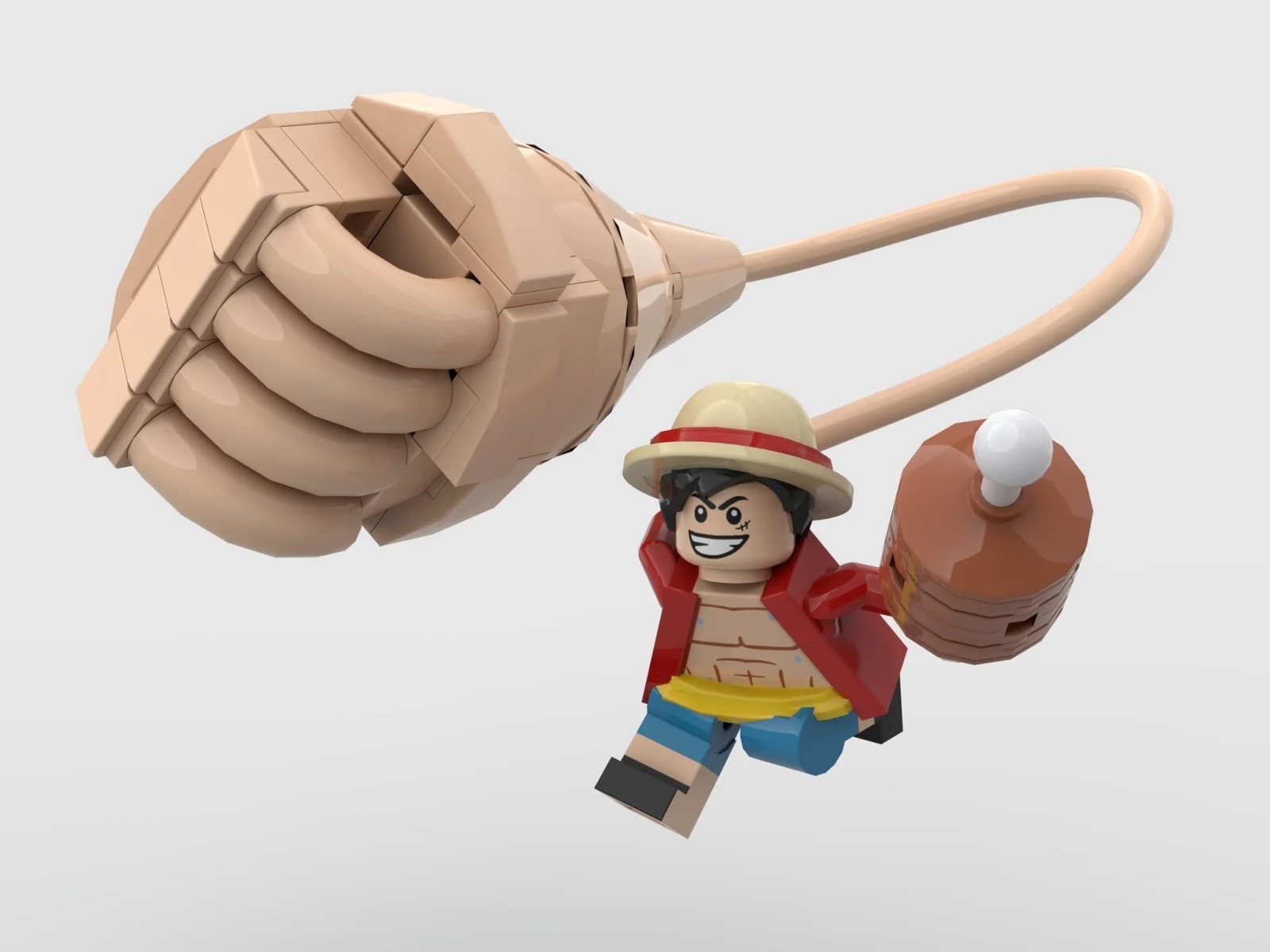 Spoilers: ¡El mundo de ONE PIECE se construye con LEGO!