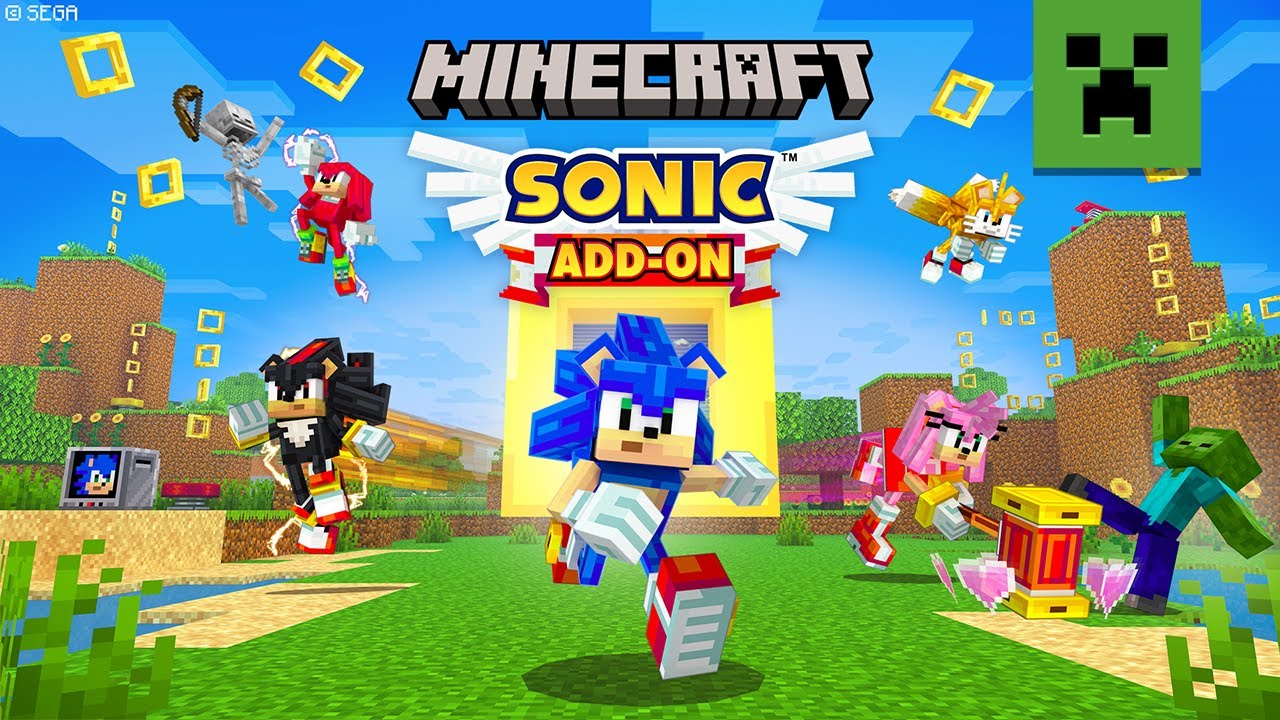 Minecraft x Sonic lanza tráiler oficial