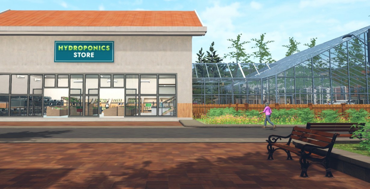 Hydroponics Farm & Store Simulator