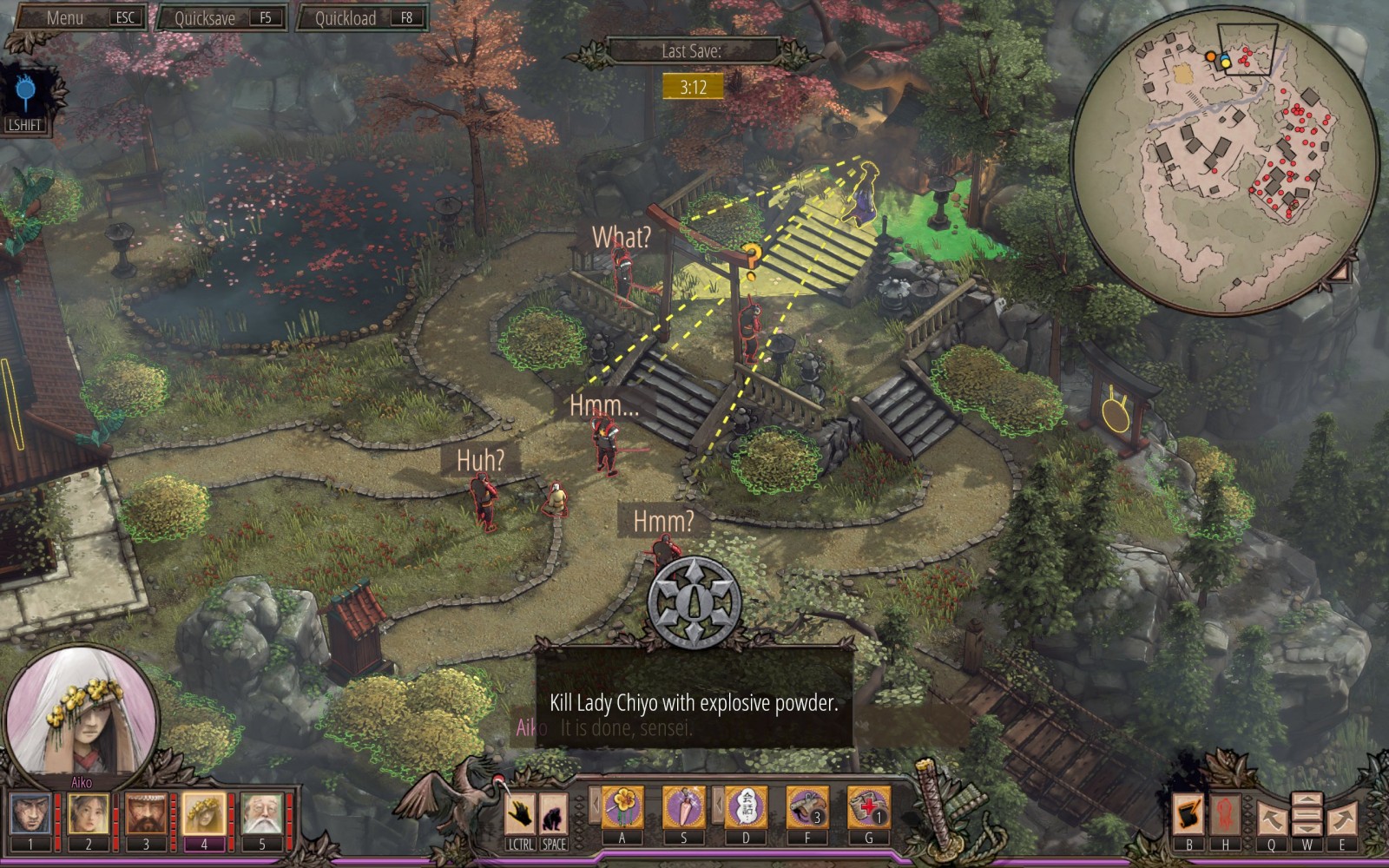 Shadow Tactics: Blades of the Shogun: Aiko's Choice