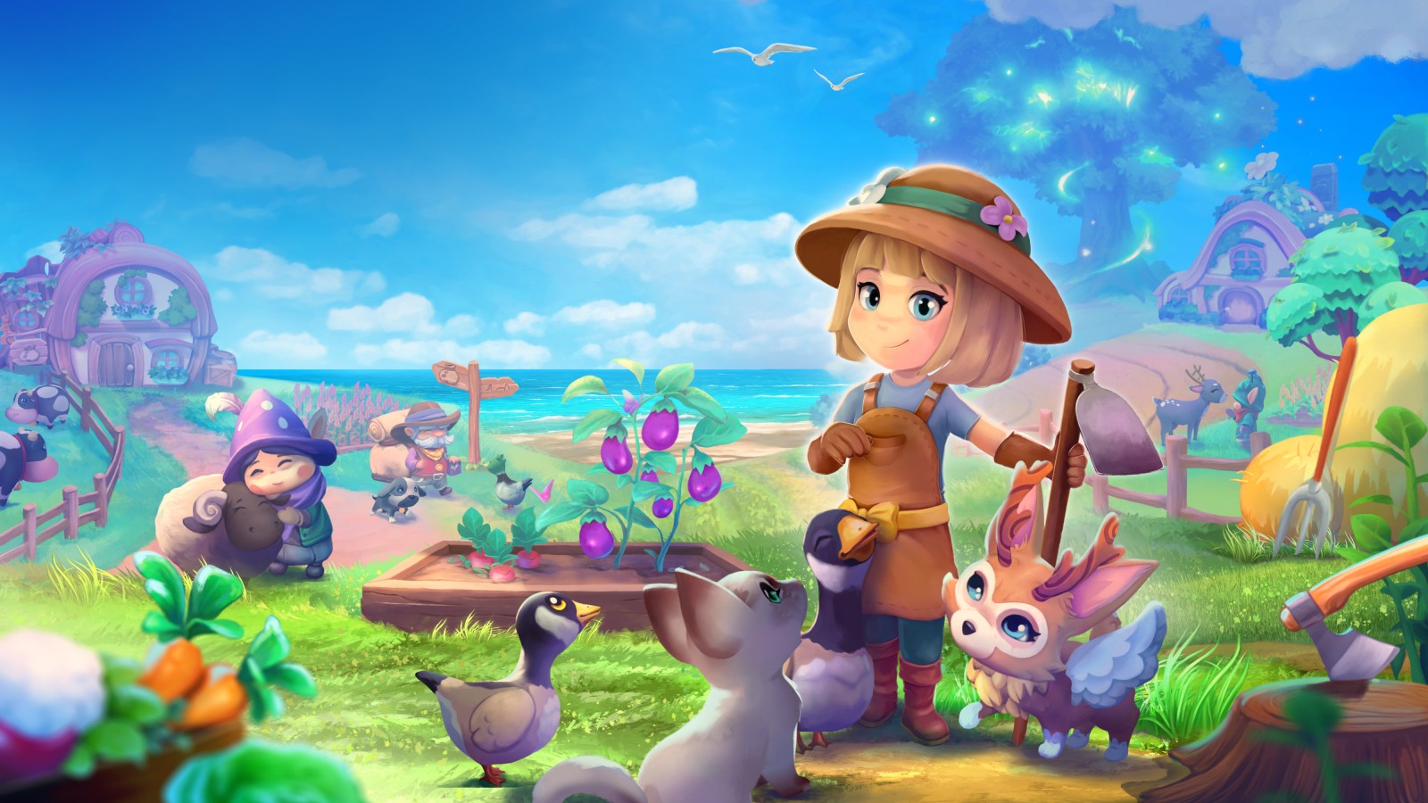 Sugardew Island, el tierno juego de granja estrenará pronto