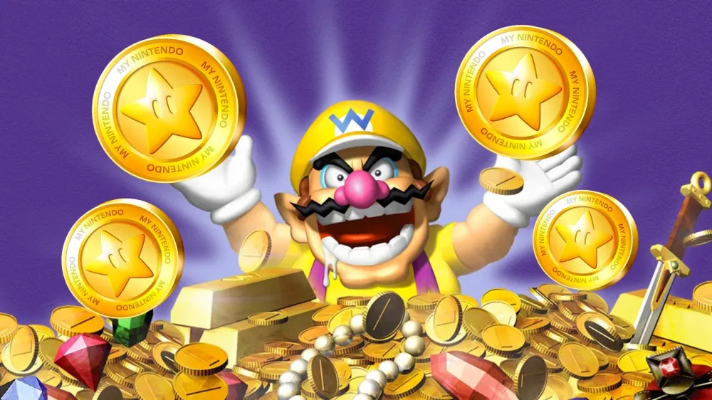 Nintendo Gold Points Wario