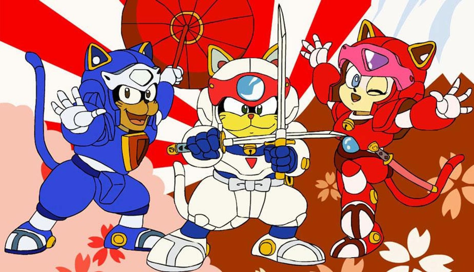 Samurai Pizza Cats, Los Gatos Samurai,