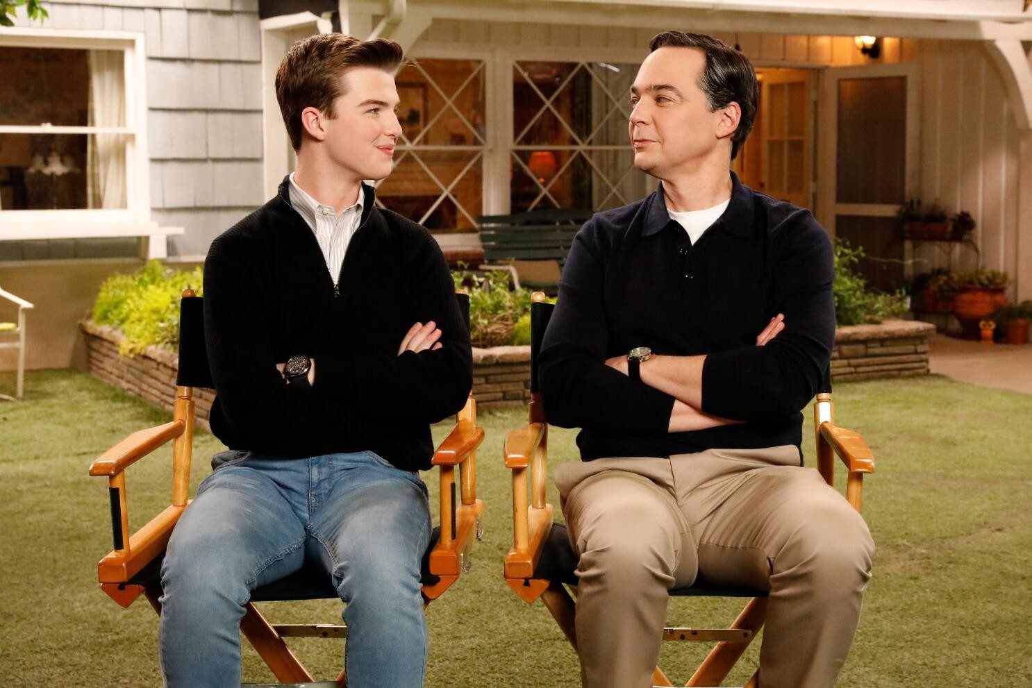 Iain Armitage, Jim Parsons, The Big Bang Theory, Young Sheldon