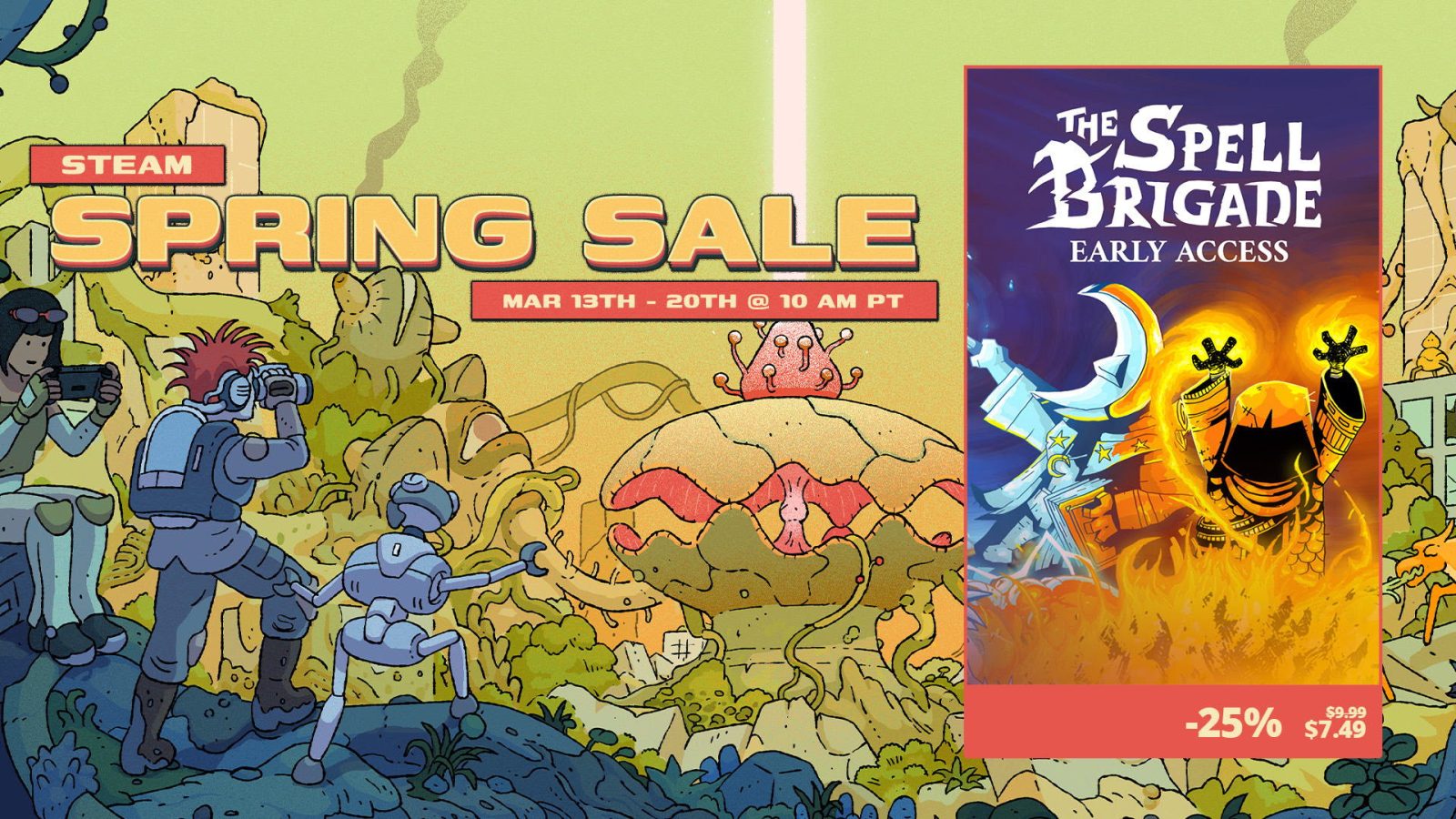 The Spell Brigade estrena contenido para el Steam Spring Sale 2025 3