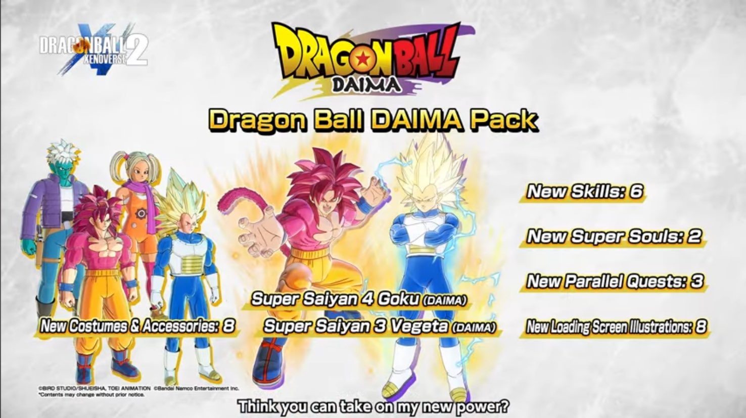 El DLC de DAIMA de Dragon Ball Xenoverse 2 llegará dentro de poco 1 Dragon Ball Xenoverse 2, Dragon Ball DAIMA Pack