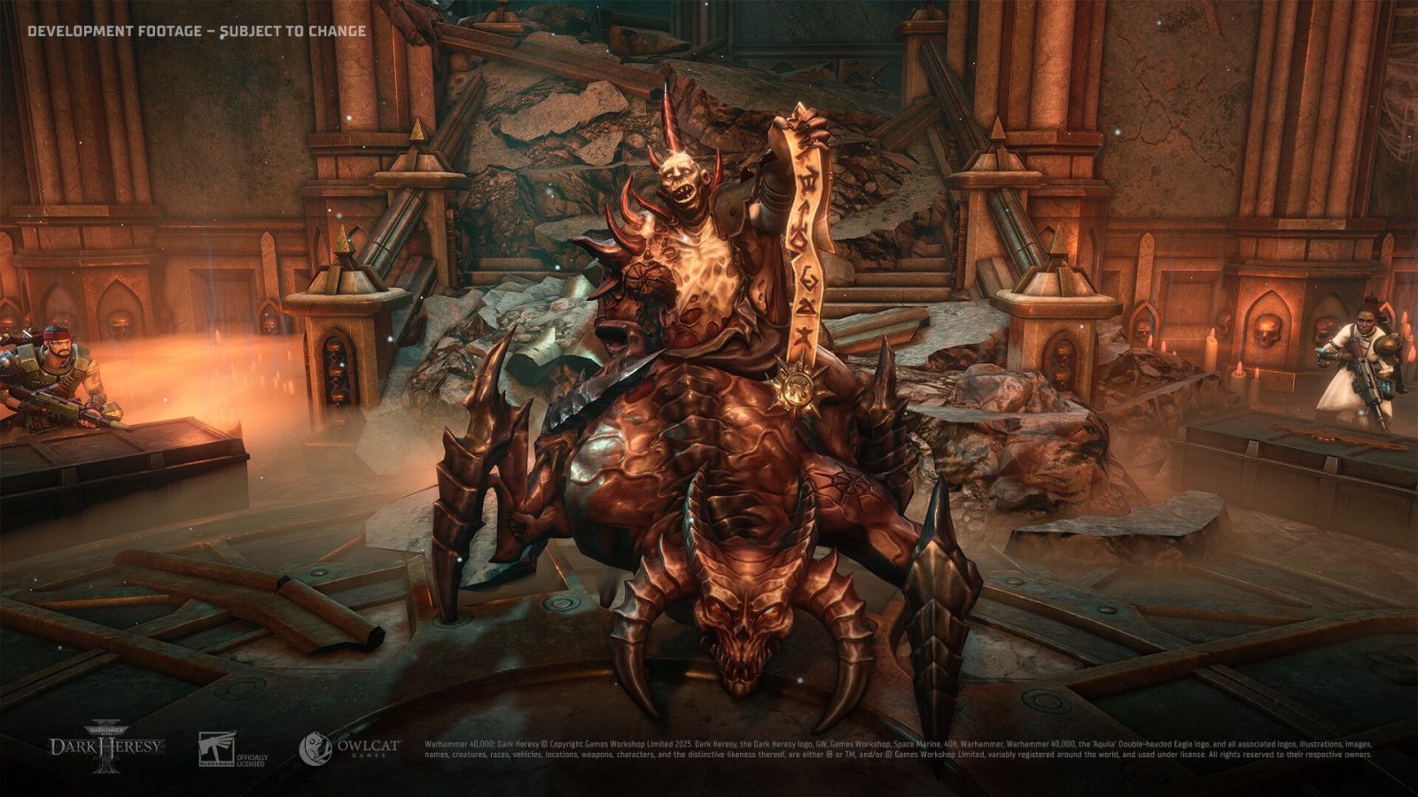 Warhammer 40,000: Dark Heresy ha sido anunciado 2 Warhammer 40,000: Dark Heresy