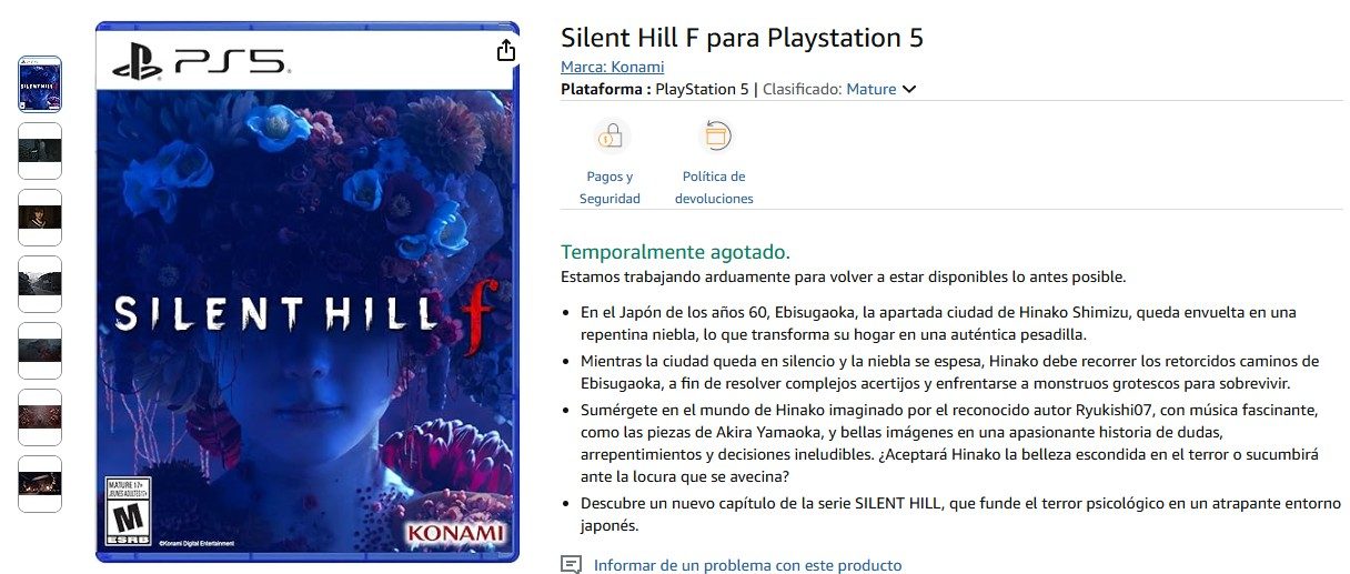 Silent Hill f, tiendas mexicanas podrían haber revelado su fecha de estreno 1