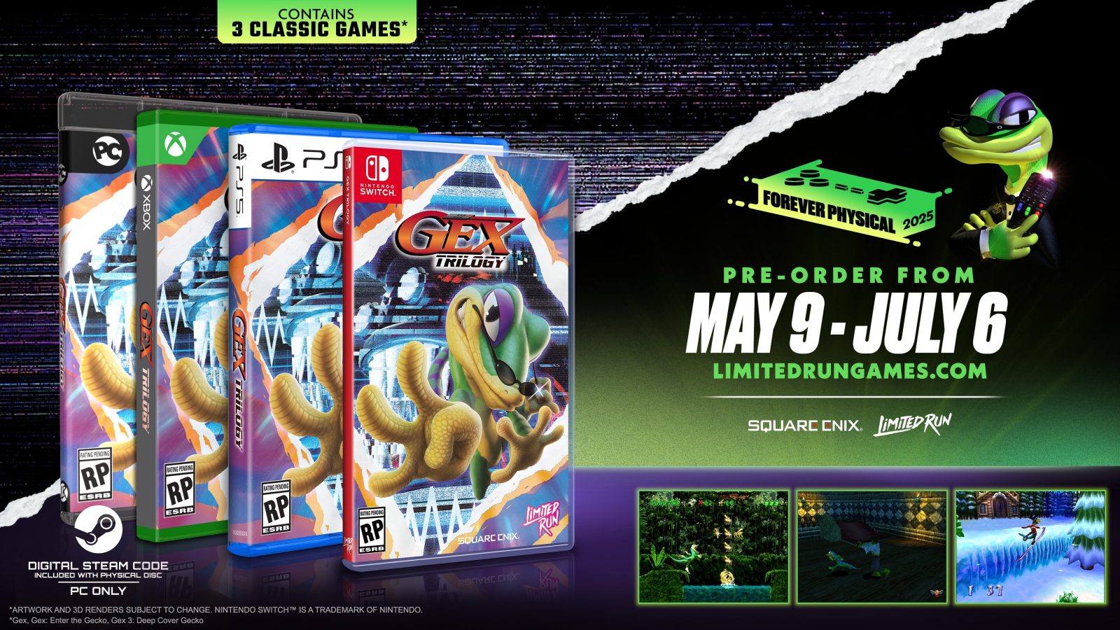 GEX Trilogy ya tiene fecha oficial de estreno 1 GEX Trilogy