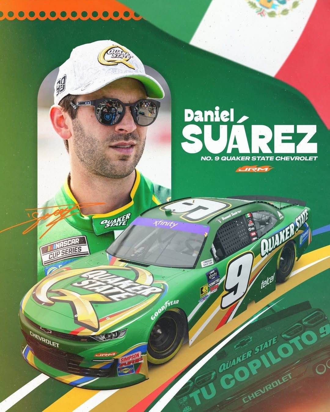 NASCAR Mexico City Weekend: La doble participación de Daniel Suarez