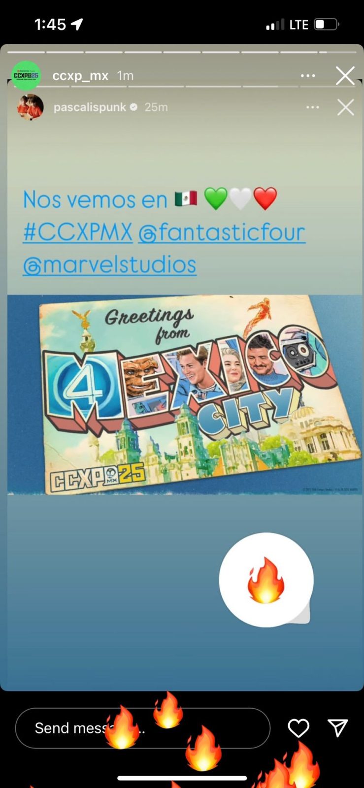 Pedro Pascal llega a la CCXPMX 2025 con el panel de Fantastic Four 3 pedro pascal