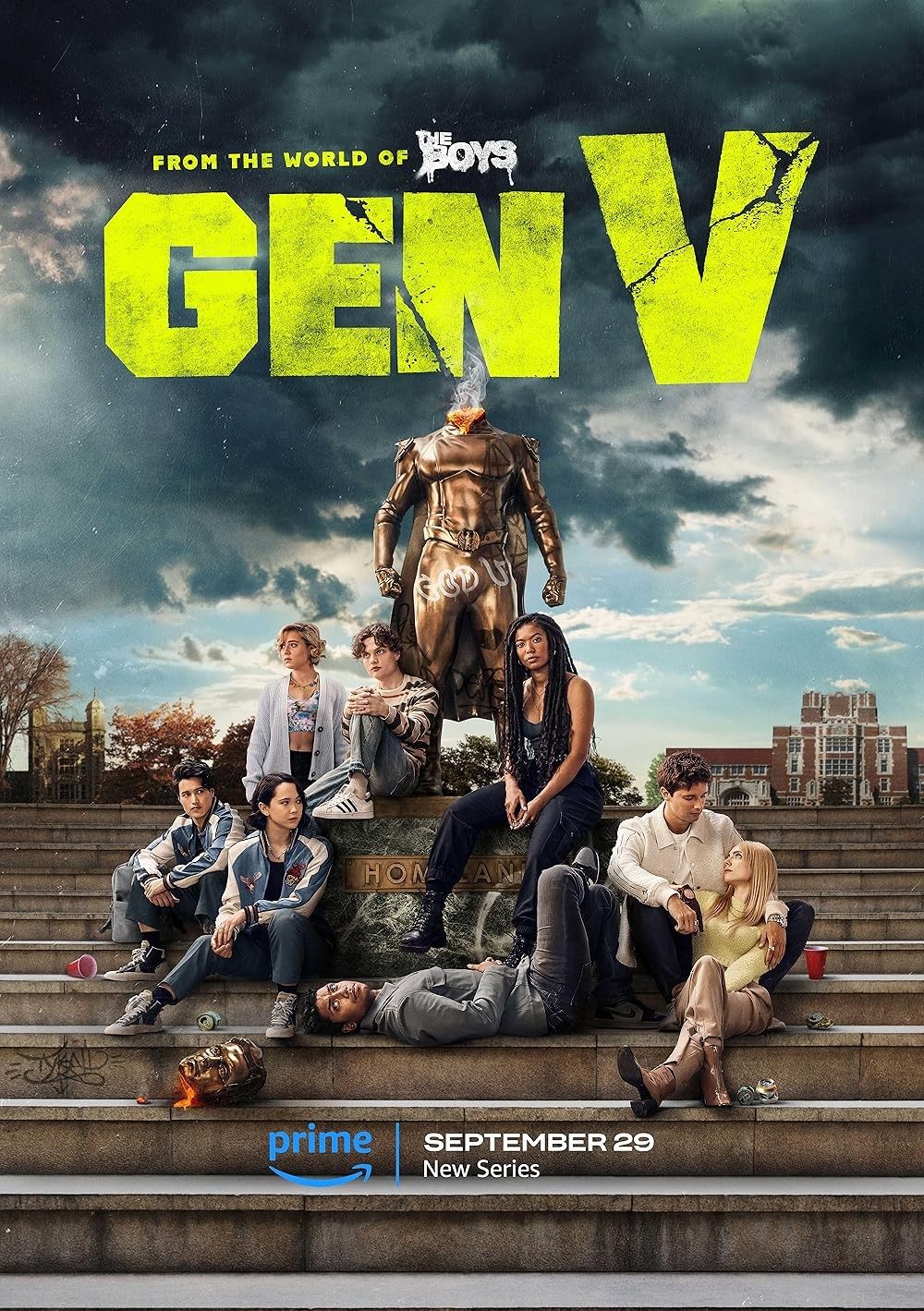 CCXPMX25: Gen V, 31 minutos y La Oficina llegan de la mano de Prime Video 3 Gen V