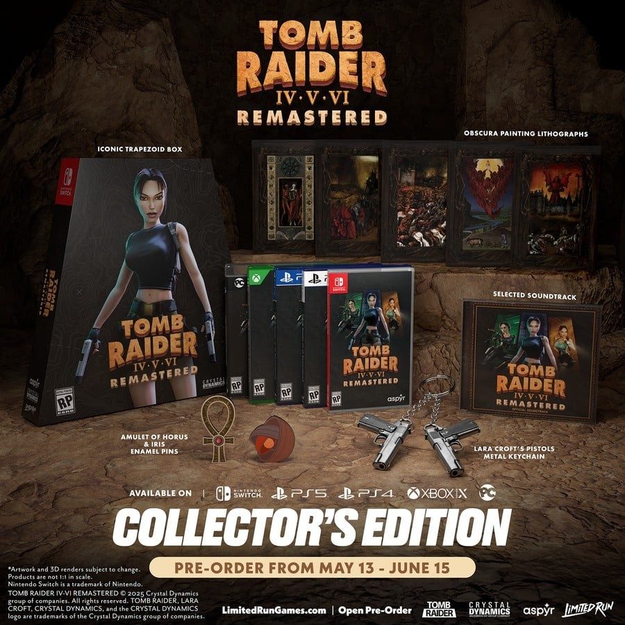 Tomb Raider IV–VI Remastered, ¡Su edición física está increíble! 2 Tomb Raider IV–VI Remastered, ¡Su edición física está increíble! 2