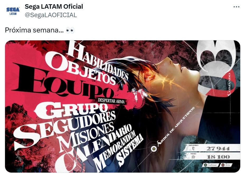 Metaphor: ReFantazio contará con subtítulos en español latinoamericano dentro de poco 1 Metaphor: ReFantazio