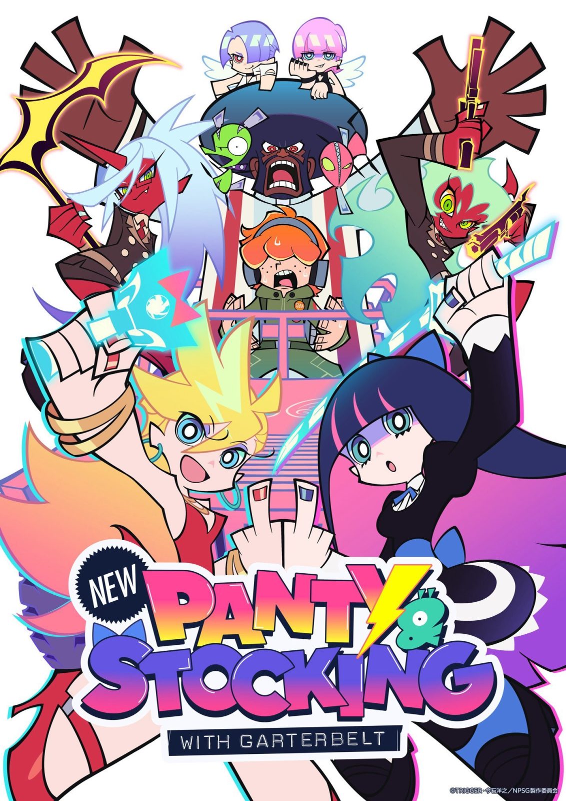 Panty & Stocking vuelven para desatar el caos en versión sin censura 1 Panty & Stocking
