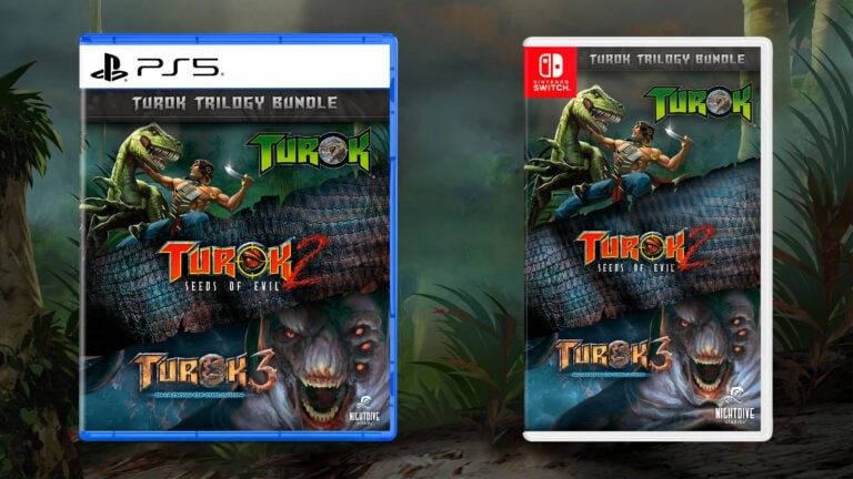 La trilogía de Turok tendrá edición física en PS5 y Switch 1 Turok Trilogy