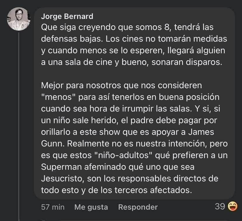 Fan de Zack Snyder es detenido por amenazas de terrorismo 5 Fan de Zack Snyder es detenido por amenazas de terrorismo 3