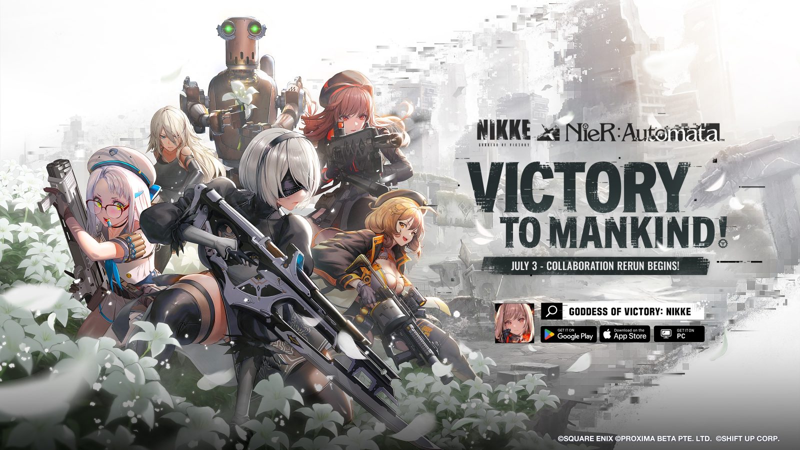 NIKKE y NieR: Automata anuncian el regreso de su crossover 1 Goddess of Victory: NIKKE, NieR: Automata