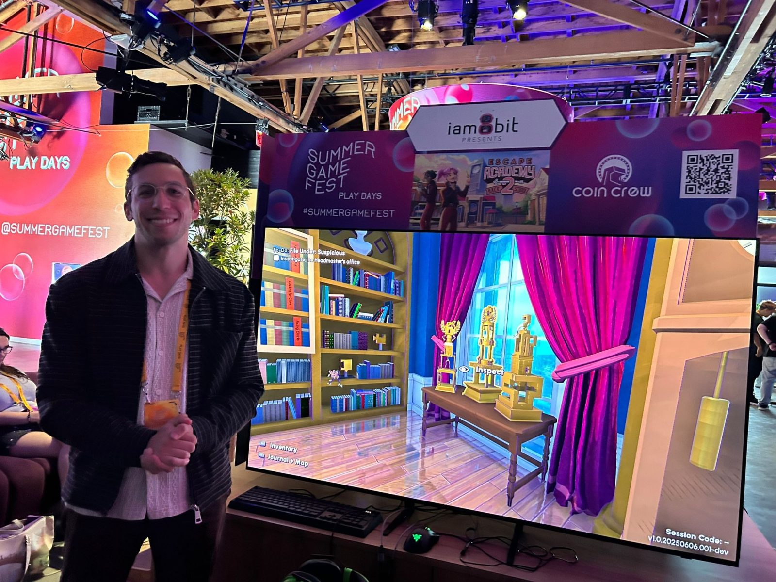 Escape Academy 2 en el SGF 2025, una demo que redefine el escape room 1