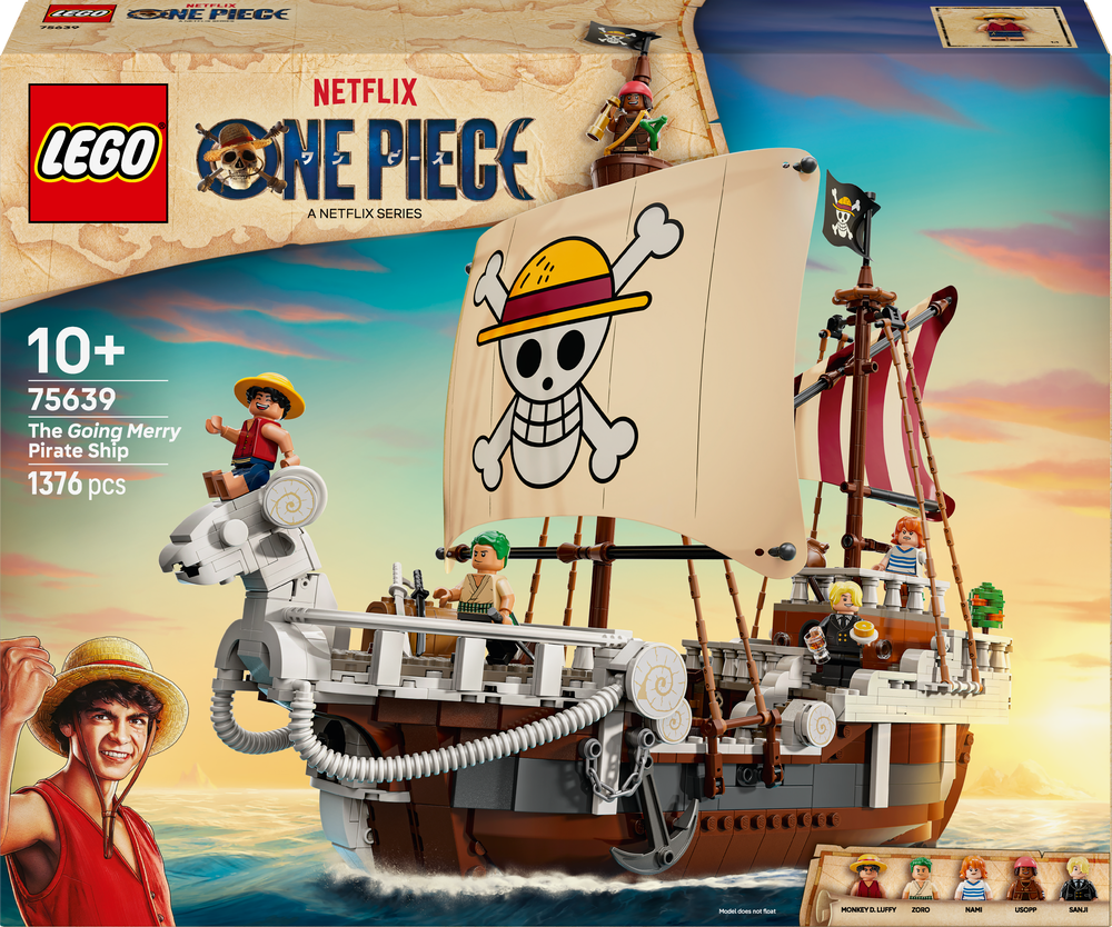 ¡Zarpen con LEGO! El elenco de Netflix ONE PIECE presenta sus nuevos sets 1