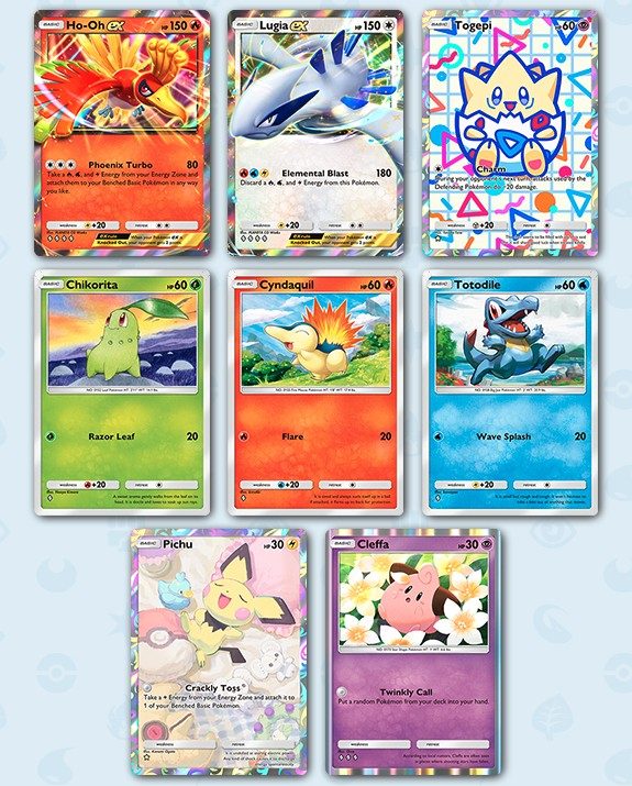 ¡Explosión de Johto! Pokémon Pocket presenta la Expansión "Saber Marino y Celeste" 2 Pokemon