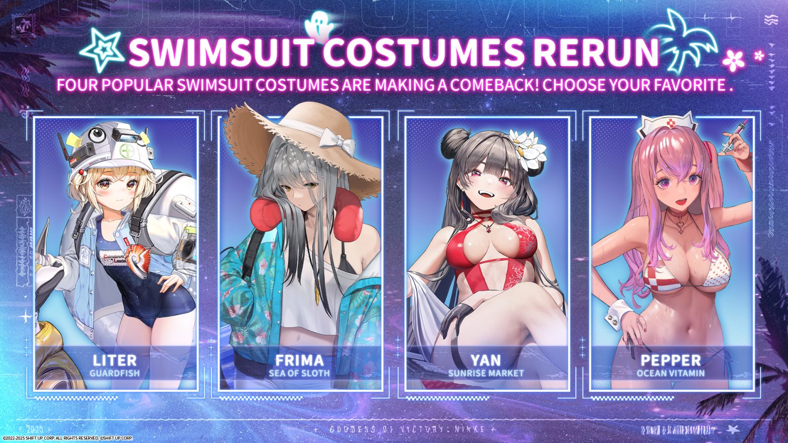NIKKE prepara un caluroso verano 7 Goddess of Victory: NIKKE