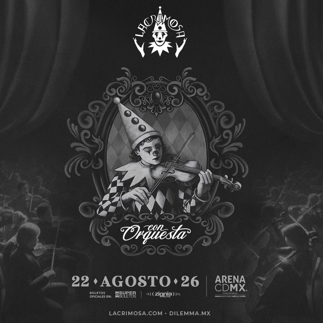 LACRIMOSA vuelve a México con un épico show sinfónico en 2026 1