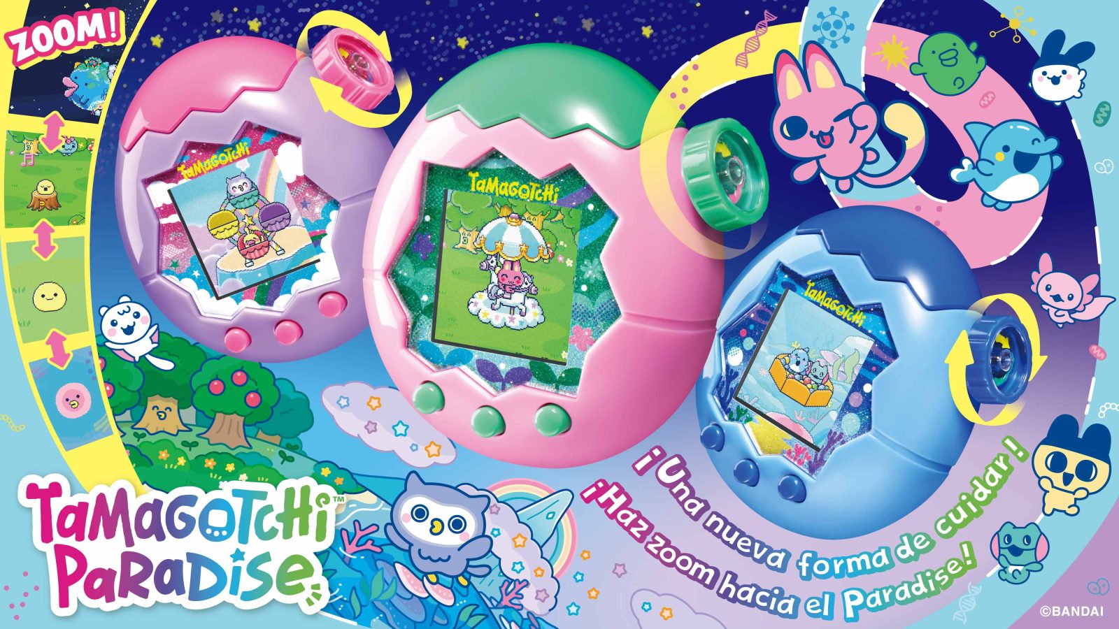 ¡Siempre sí! Tamagotchi Paradise llegará a México