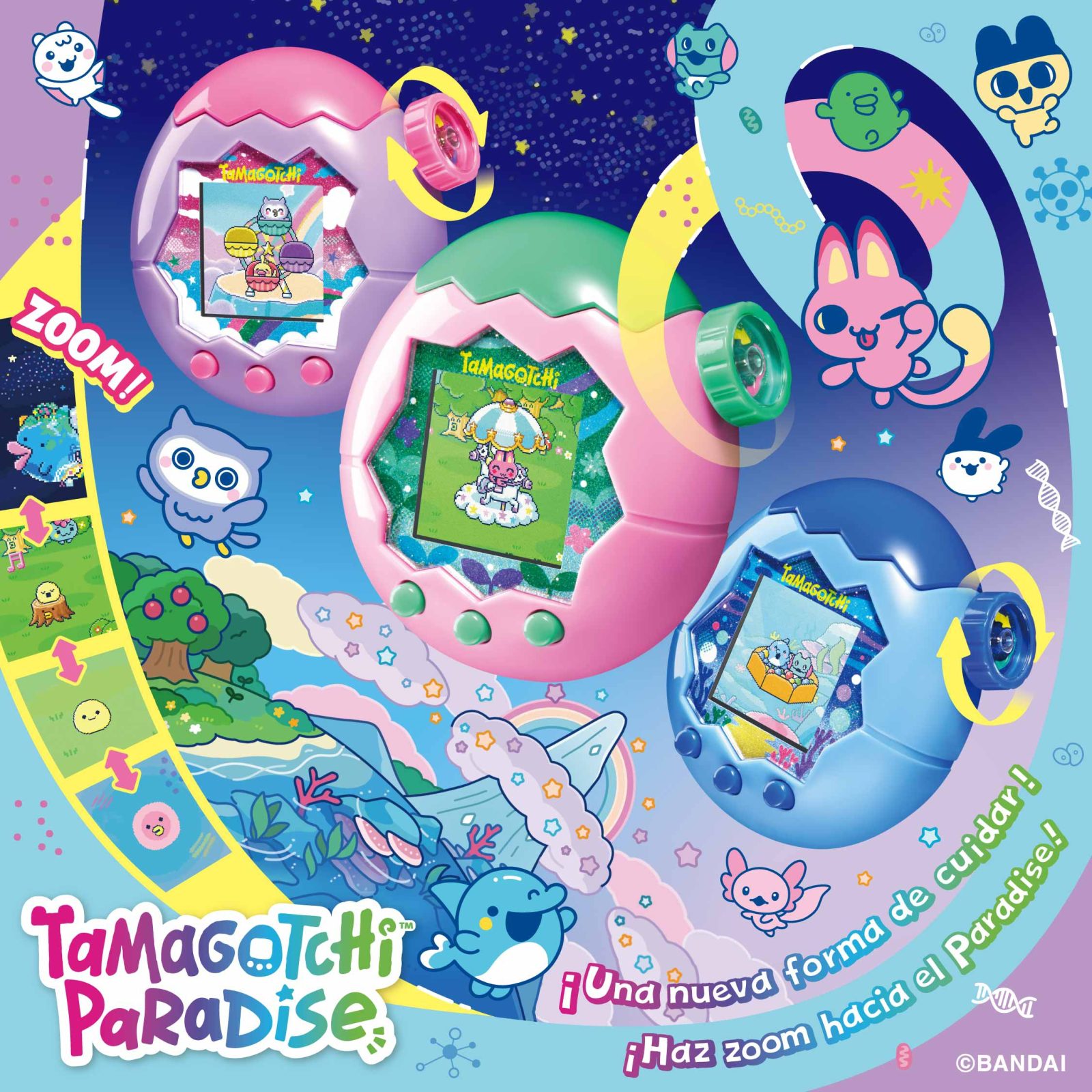 ¡Siempre sí! Tamagotchi Paradise llegará a México 2 Tamagotchi Paradise