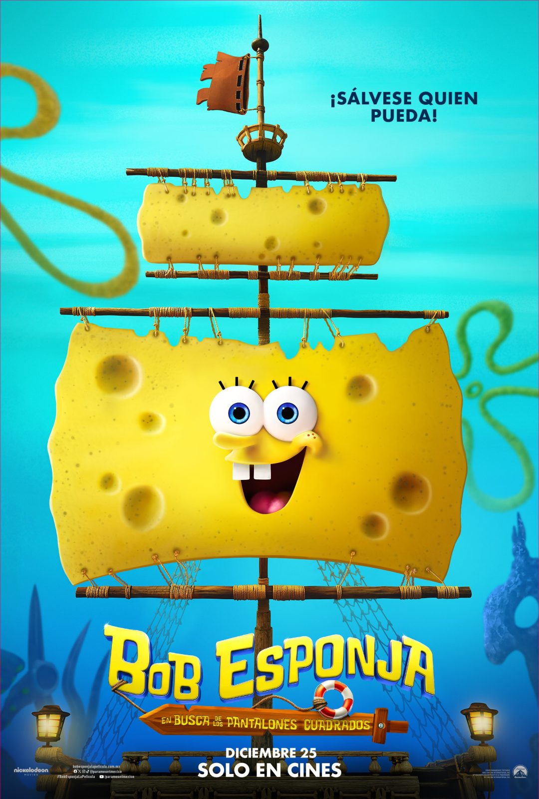 Bob Esponja regresa con su próxima película: “En busca de los Pantalones Cuadrados” 1 Bob Esponja regresa con su próxima película: “En busca de los Pantalones Cuadrados” 1