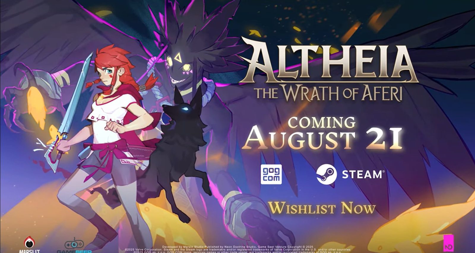 Altheia: The Wrath of Aferi anuncia su fecha de lanzamiento