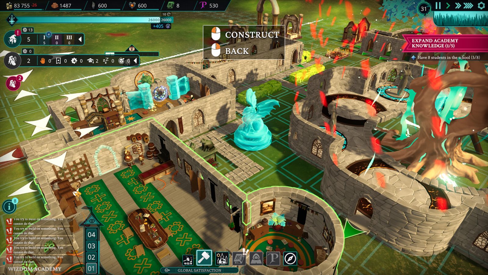 Primeras Impresiones: Wizdom Academy (Early Access, Steam) 2