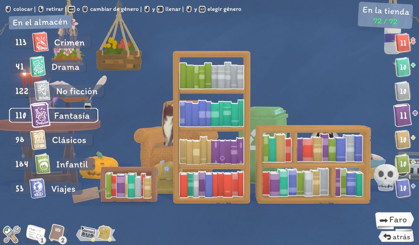 Reseña: Tiny Bookshop, un refugio literario sobre ruedas (PC) 2