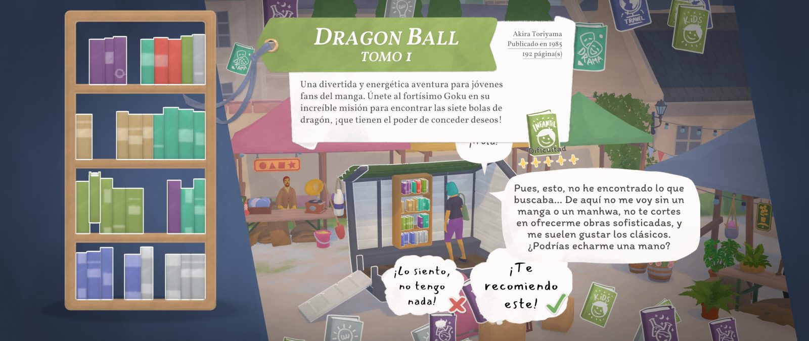 Reseña: Tiny Bookshop, un refugio literario sobre ruedas (PC) 8