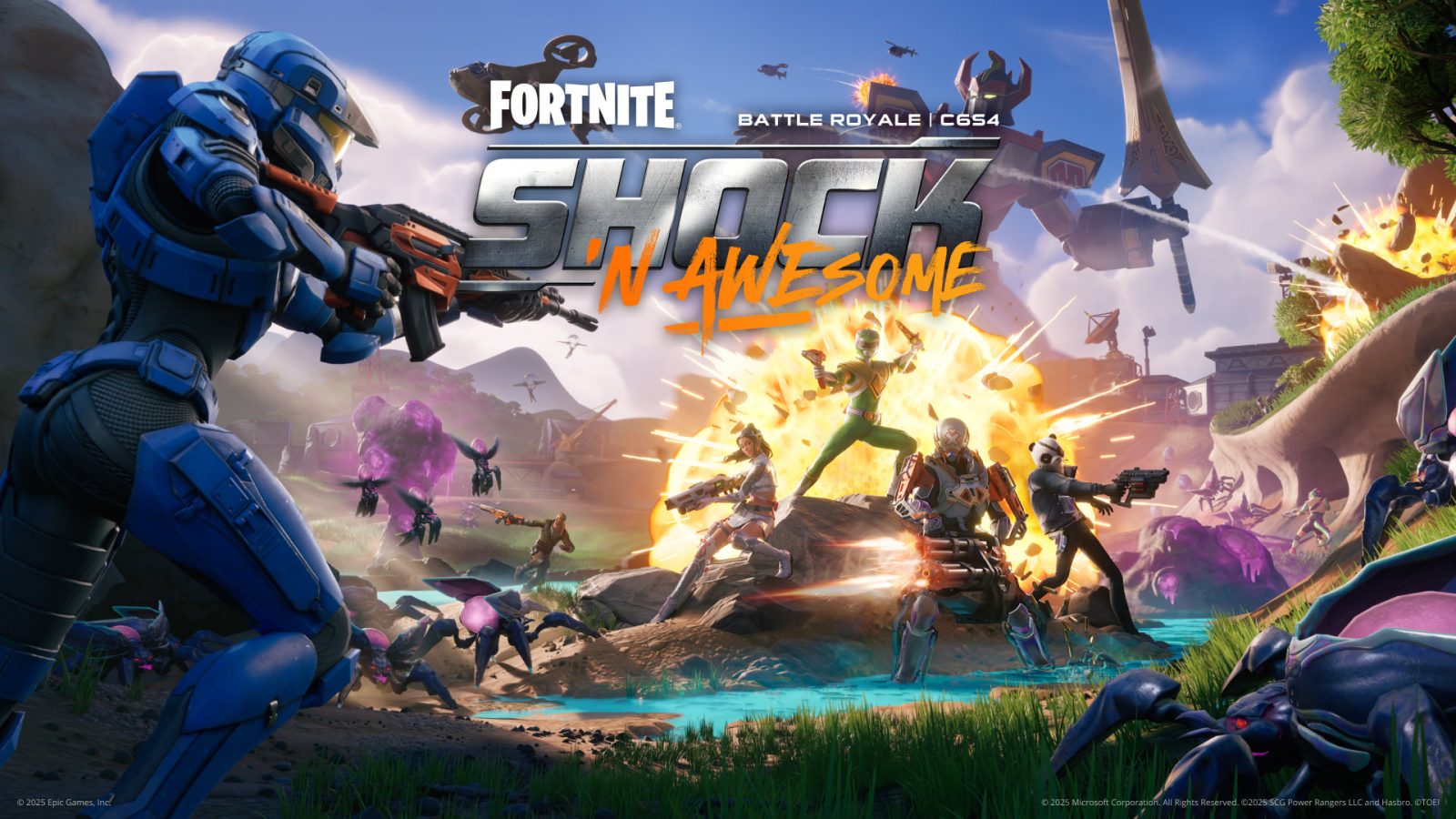 Fortnite: El crossover con los Power Rangers llega en el Capítulo 6 Temporada 4: Shock Explosivo 1 Fortnite
