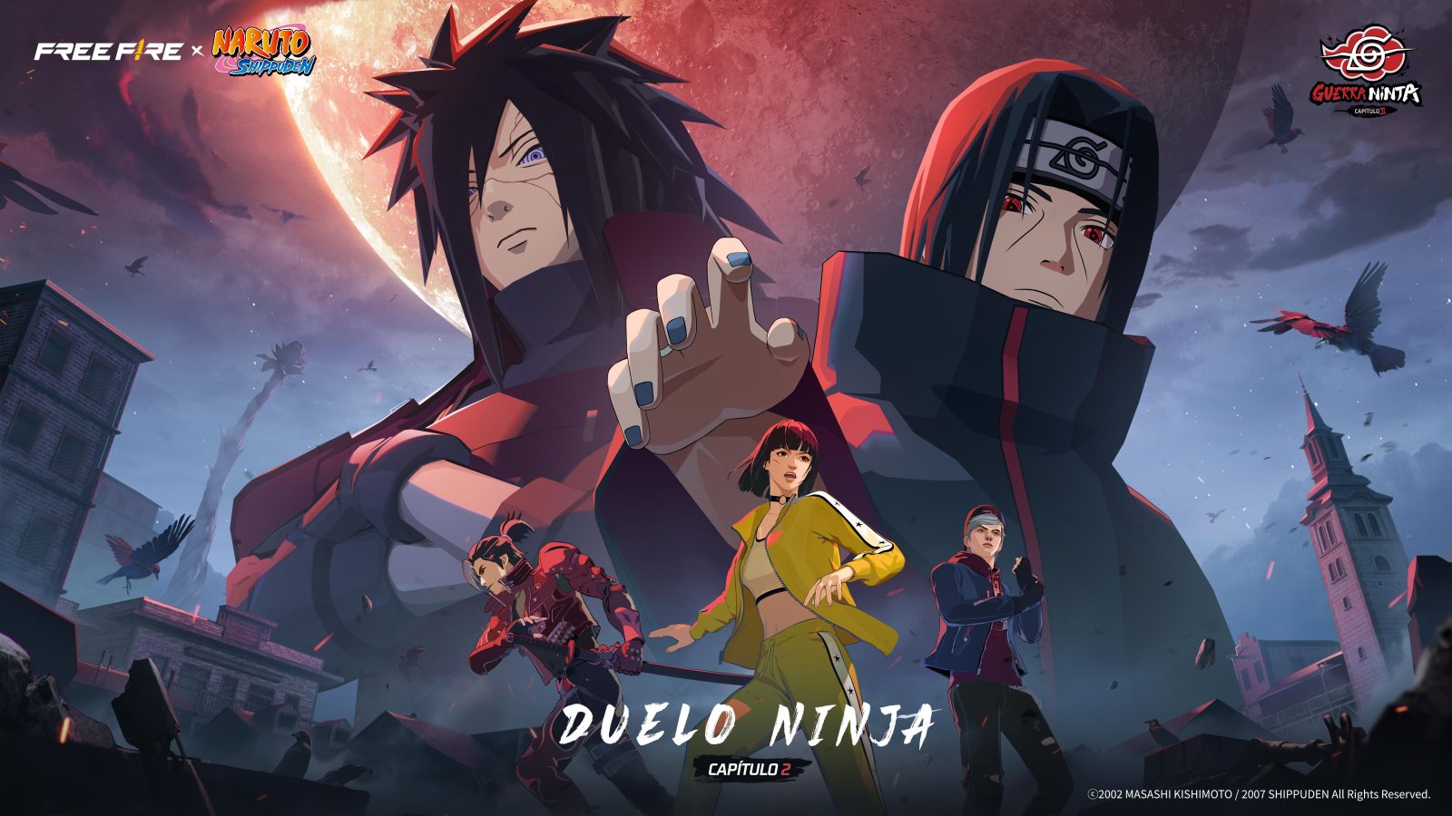 Free Fire X Naruto Shippuden 1 Free Fire X Naruto Shippuden 1