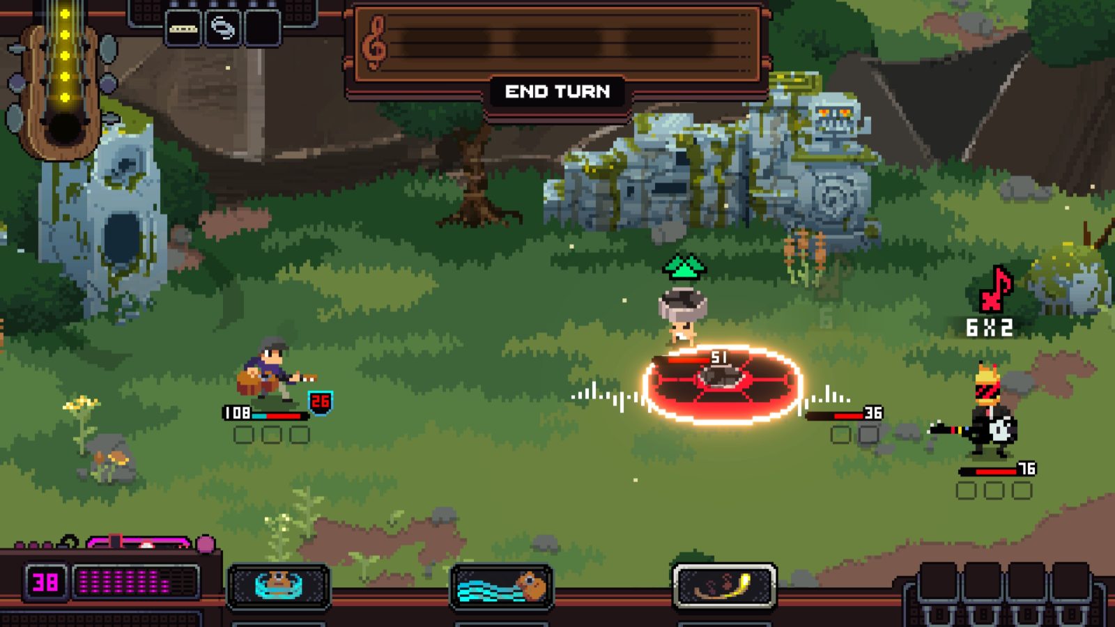 Reseña: Fretless: The Wrath of Riffson (Steam) 5