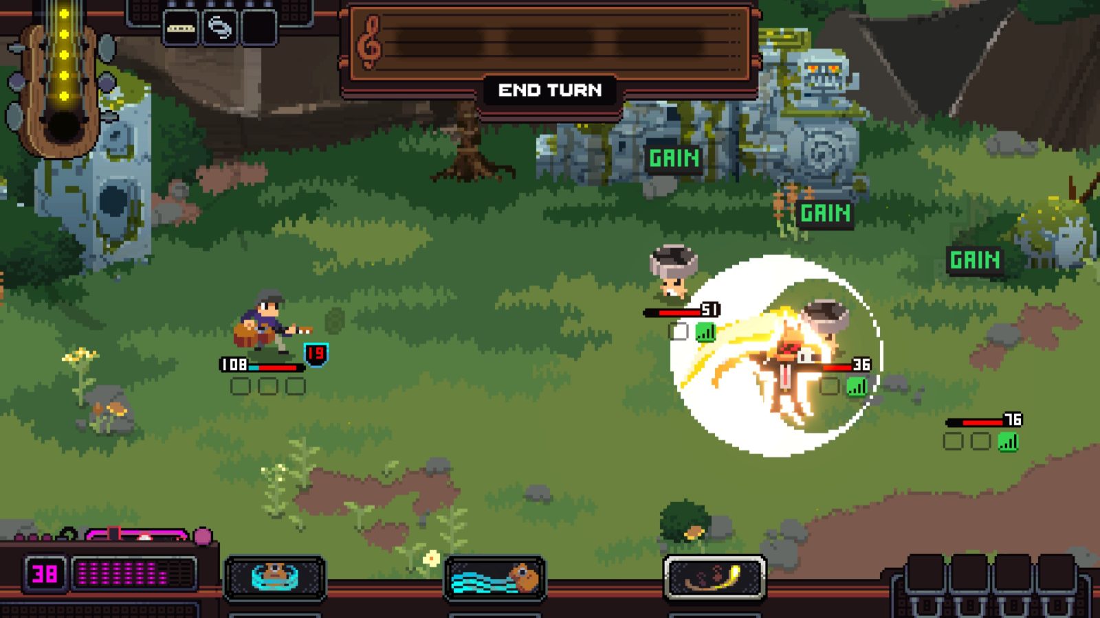 Reseña: Fretless: The Wrath of Riffson (Steam) 4