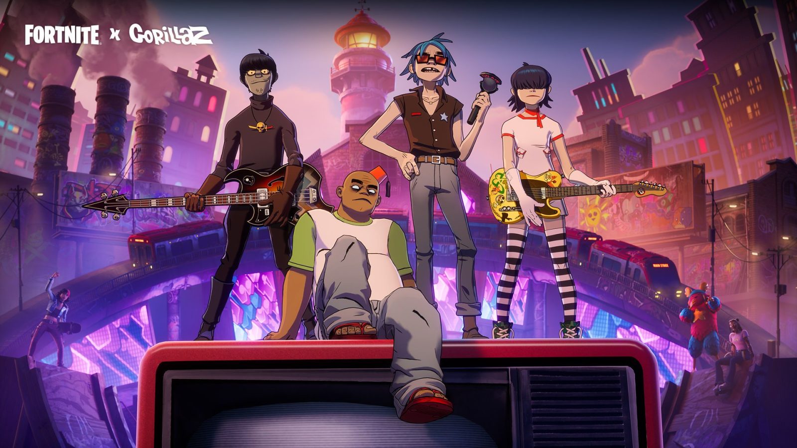 Gorillaz x Fortnite