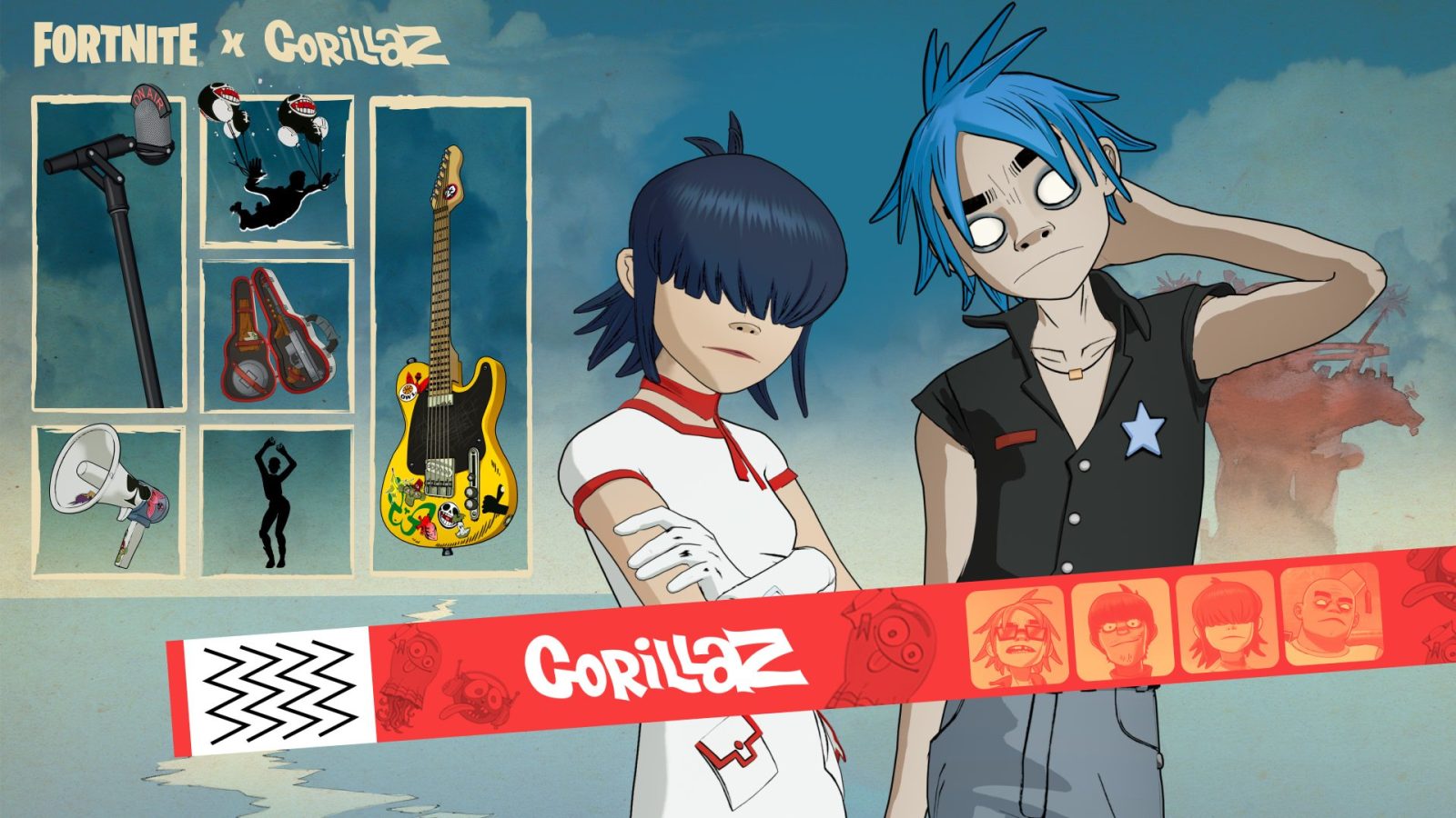 Gorillaz llega a Fortnite 1 Gorillaz x Fortnite