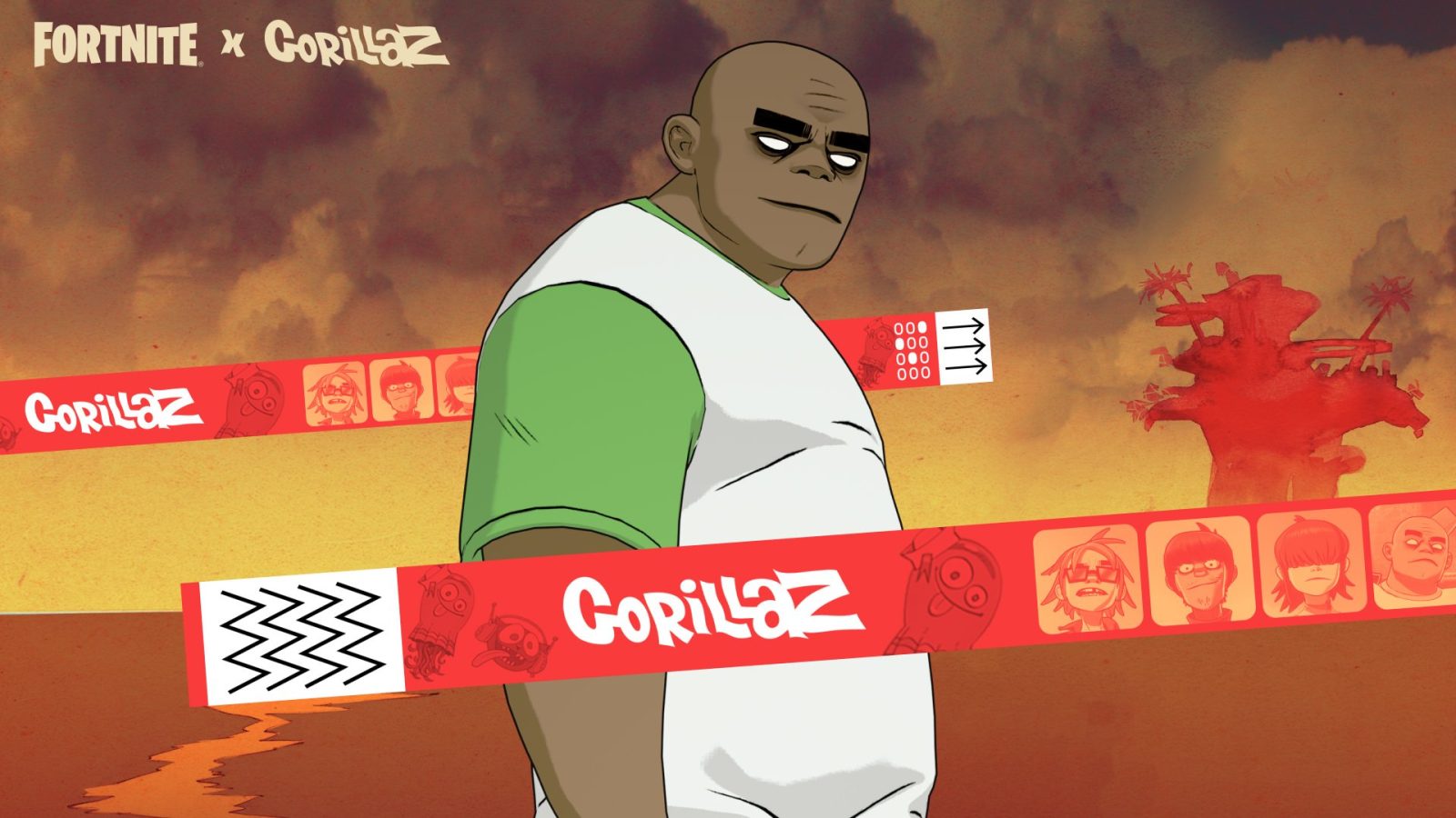 Gorillaz llega a Fortnite 2 Gorillaz llega a Fortnite 1
