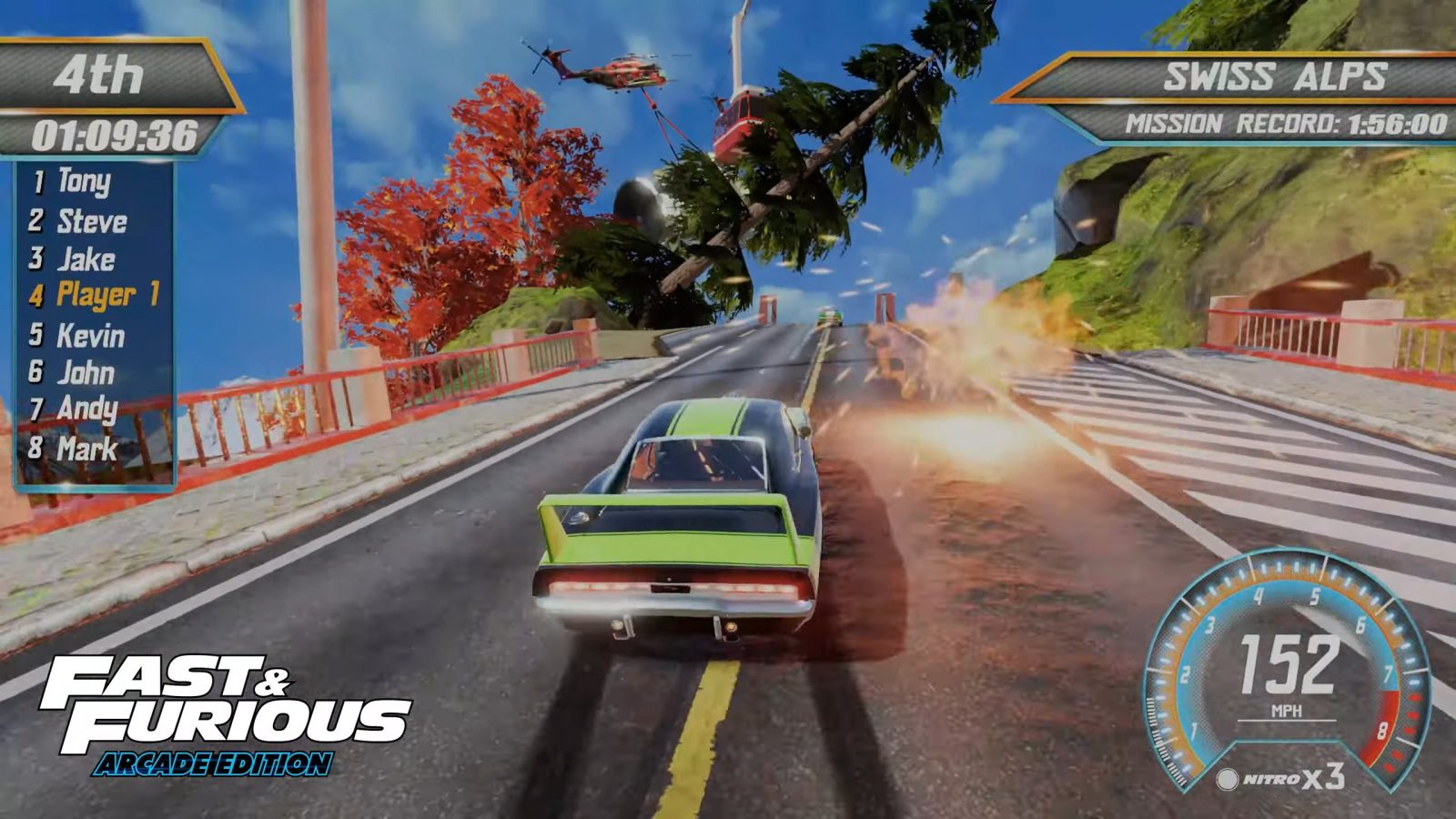 Rapidos y Furiosos, Fast & Furious, Fast and Furious: Arcade Edition