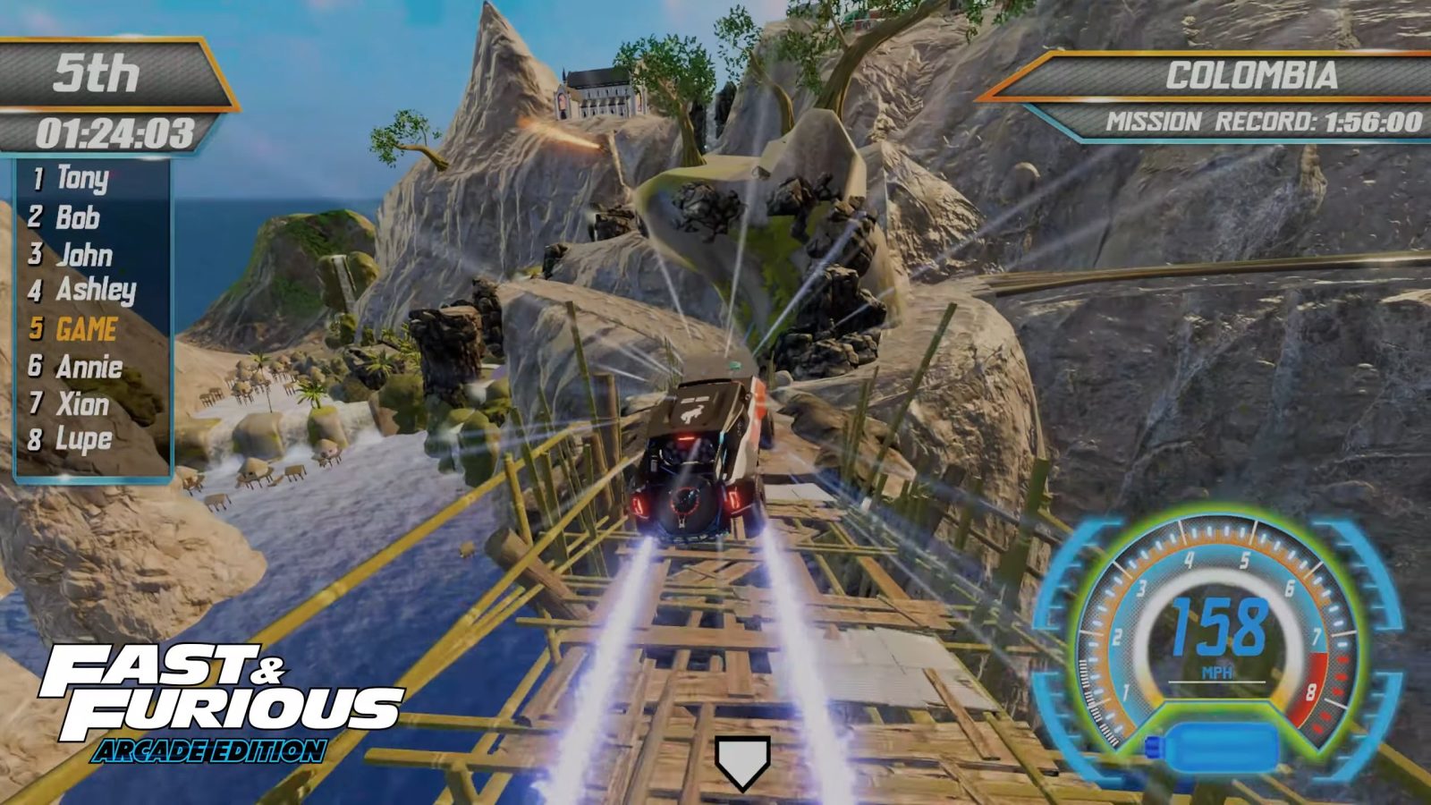 Rapidos y Furiosos, Fast & Furious, Fast and Furious: Arcade Edition
